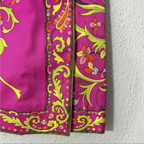 SOLD - Emilio Pucci for Lord & Taylor Paisley Wrap Skirt sz4 - Picture 4 of 9